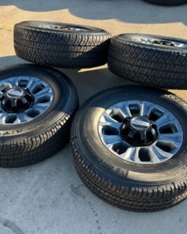 18″ Ford F-250 F-350 OEM TREMOR gray rims wheels 10097 tires 2023 2024 NEW