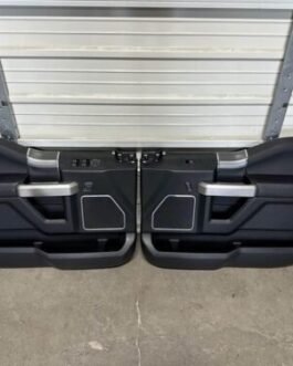 2008-2016 ford f250 f350 black king ranch crew cab door panels