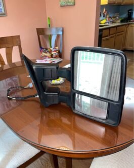 2010 F350 lariat OEM Power tow mirror with chrome cap